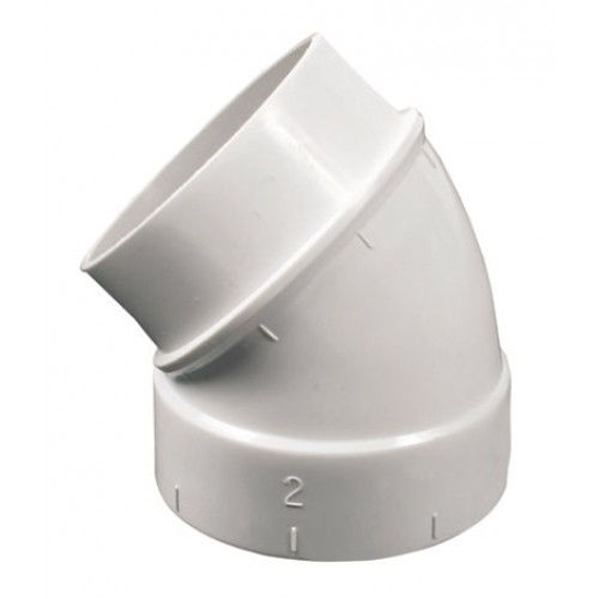 Picture of 45 DEGREE ELBOW SPIGOT WHITE