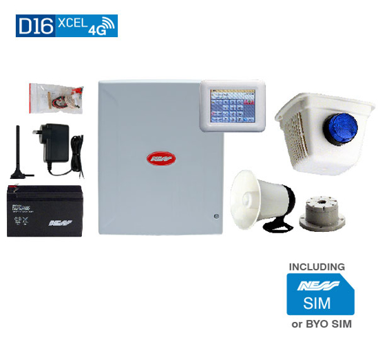 Picture of D16XCEL4G NAVIGATOR PANEL & SIREN KIT inc SIM