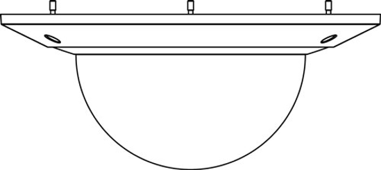 Picture of BOSCH NEZ-A4-BUB-CTIP A/DOME 4000 HD CEILING TINT