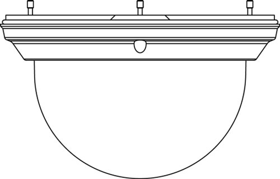 Picture of BOSCH NDA-5020-PTBL TINTED BUBBLE FOR PTZ DOME