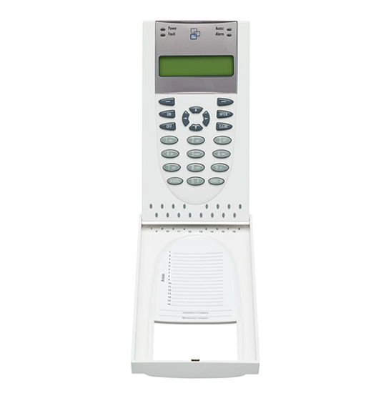 Picture of Tecom CA1115 16 Area RAS 2X16 LCD with Reader