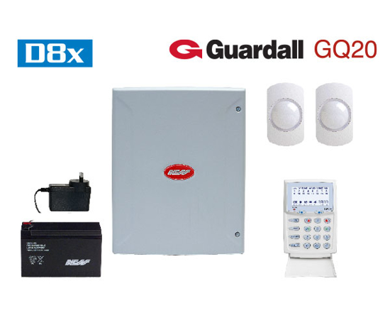 Picture of D8XD KPX+ KP & GUARDALL GQ20 QUAD PIR KIT