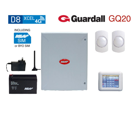 Picture of D8XCEL 4G NAVIGATOR KP & GUARDALL GQ20 QUAD PIR KIT