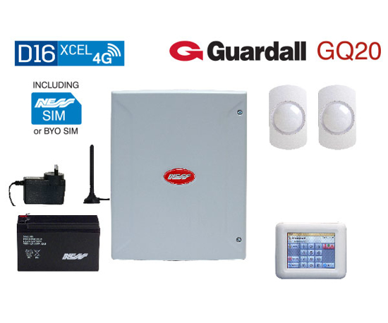 Picture of D16XCEL 4G NAVIGATOR KP & GUARDALL GQ20 QUAD PIR KIT