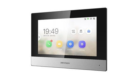 Picture of Hikvision DS-KH6320Y-WTE2 2-Wire Room Station Black