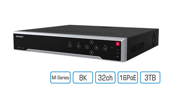 Picture of Hikvision DS-7732NI-M4/16P M-Series NVR 32Ch inc 3TB HDD