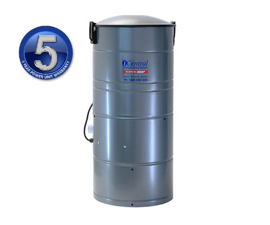 Picture of iCENTRAL DELUXE WP V3.1 CENTRAL VACUUM POWER UNIT WEATHER RESISTANT