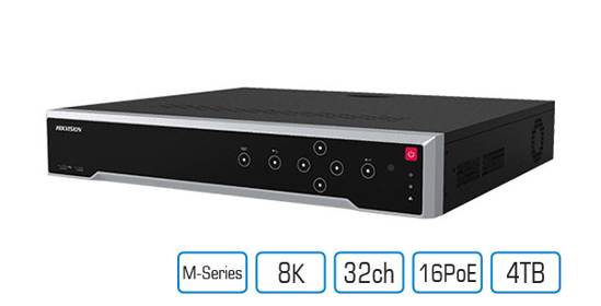 Picture of Hikvision DS-7732NI-M4/16P 32ch M-Series NVR &4TB HDD